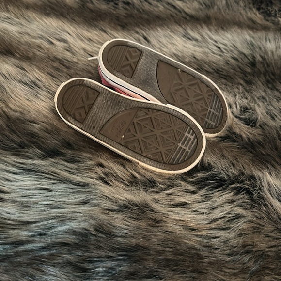 Converse all star girls size 8 low top bubble gum pink converse - Picture 2 of 4